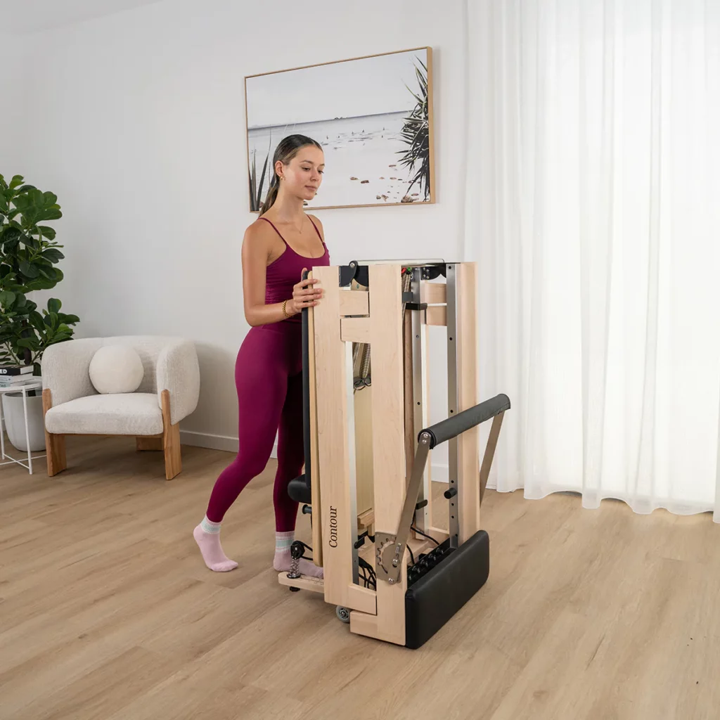 foldable pilates reformer